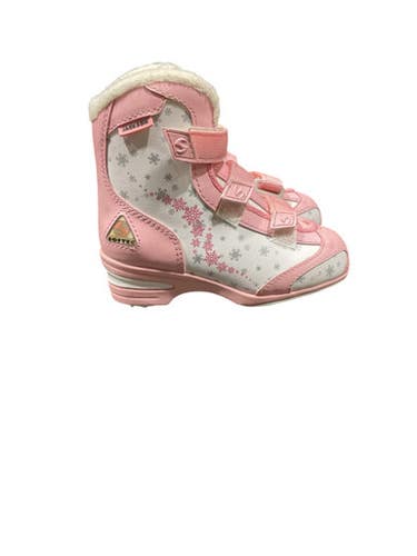 Used Jackson Glacier 120 Girls Softboot Skate White Junior 01 11847-s000034471