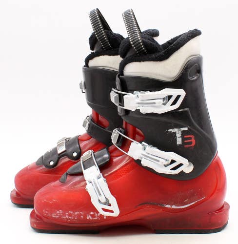 Salomon T3 Junior Ski Boots - Size 5 / Mondo 23 Used