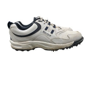 Used Footjoy (already In As Foot Joy) Mens Golf Shoes White Senior 10 11847-s000034608