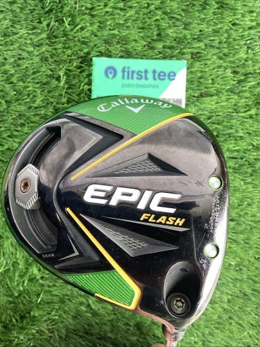 Callaway Epic Flash Driver 10.5*  Project X Even Flow 5.5 Regular Graphite Shaft