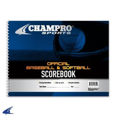 New Champro Baseball Softball Scorebook #a02 11850-chpa07
