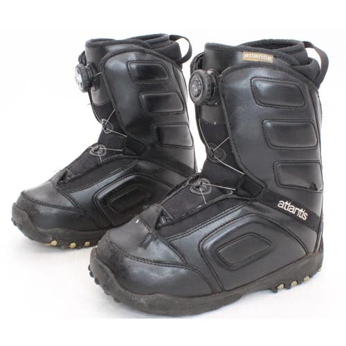 Atlantis BOA Snowboard Boots - Size 5 / Mondo 24 Used