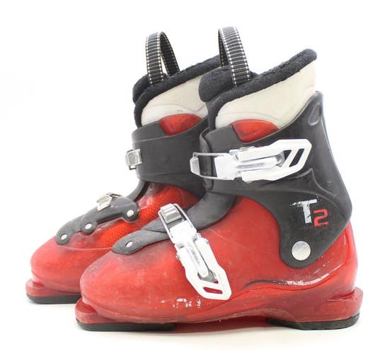 Salomon T2 Kids Ski Boots - Size 3 / Mondo 21 Used