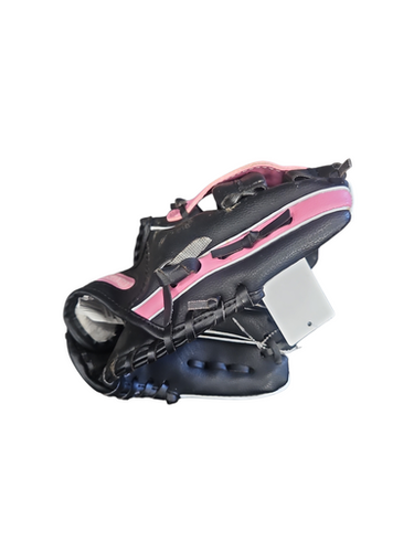 Used Hello Kitty Baseball Glove Bb Sb Glove Rh Throw Black 8" 11850-s000022544