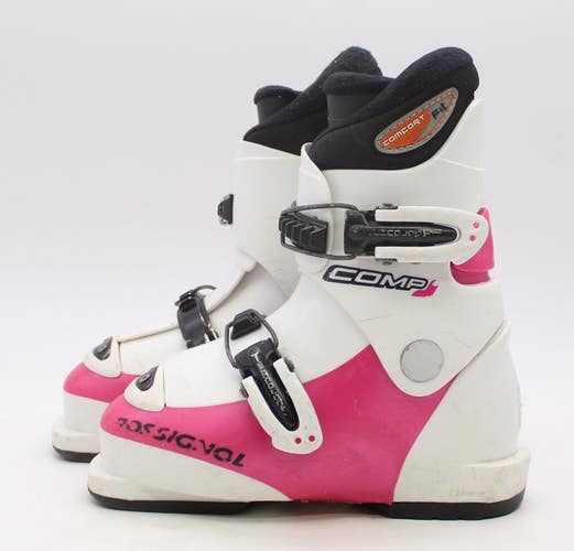 Rossignol Comp J Kids Ski Boots - Size 12.5 / Mondo 18.5 Used