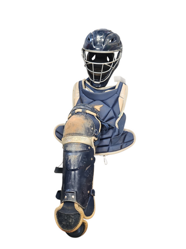 Used Easton Blue Softball Catcher Set Catchers Equipment Other 11850-s000022624