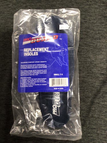 PRO GUARD Replacement Insoles size 1-4 (New)