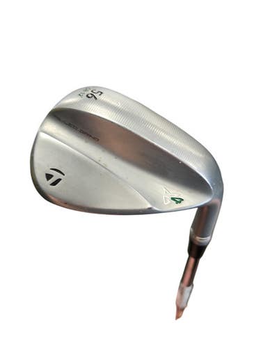 Used Taylormade M4 Raw Face Golf Wedge Mens Rh 56 Degree 11850-s000024484