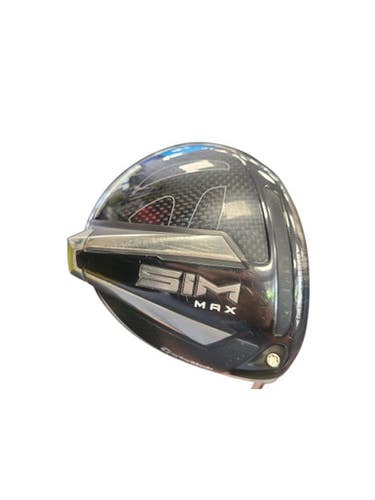 Used Taylormade Sim Max Mens Driver Rh 9.0 Degree 11850-s000024537