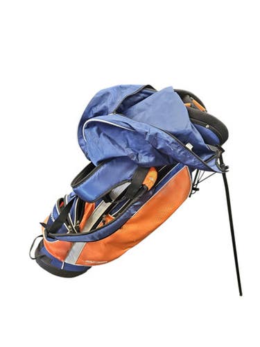 Used Golfmate Mens Stand Bag Orange 11850-s000024571