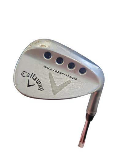 Used Callaway Mack Daddy - Forged Golf Wedge Mens Rh 56 Degree 11850-s000024607