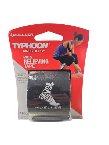 New Kinesiology Black Tape 11850-mue074676238173