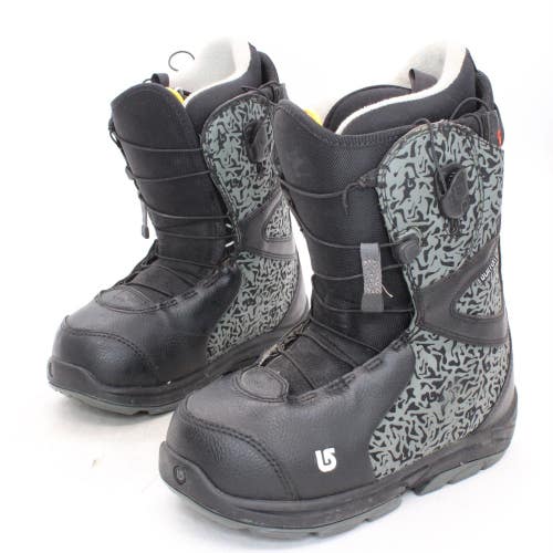 Burton Speed Zone Grom Snowboard Boots - Size 5 / Mondo 23 Used