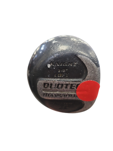 Used Knight Duotech 3 Wood Stiff Flex Steel Shaft Fairway Woods 11850-s000013374