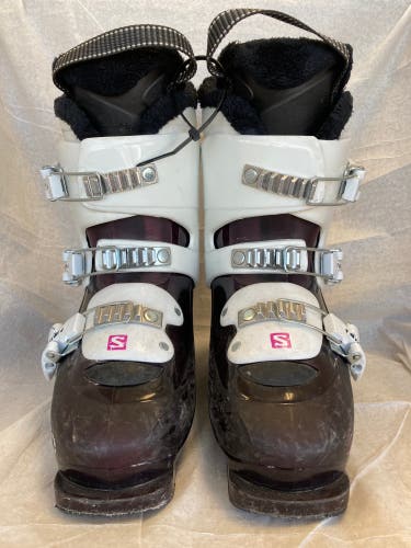 Mondo 23 & 23.5 Kid's Salomon T3 All Mountain Ski Boots (Used)