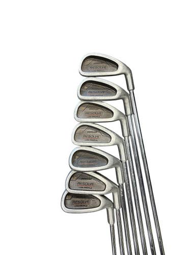 Used Dunlop Resolve Low Profile Mens Iron Set Rh 3i-9i 11850-s000022955