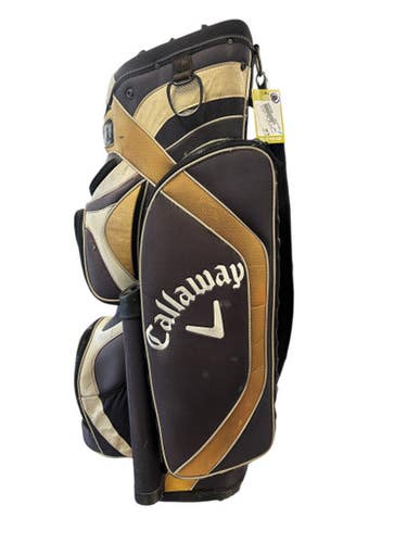 Used Callaway Gray And Gold Mens Cart Bag None 11850-s000022960