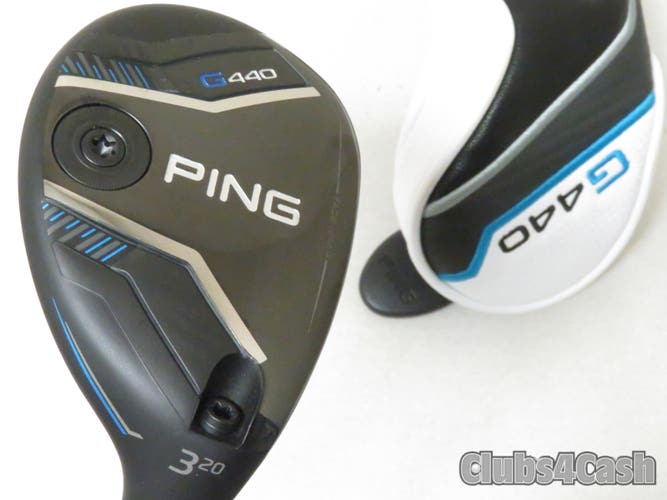 PING G440 Hybrid 20°  3H Alta CB 70 Slate Stiff Flex +Cover .. MINT