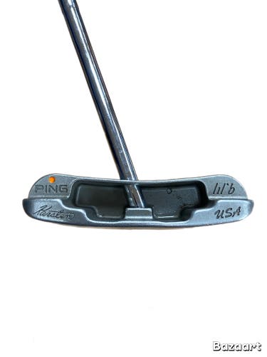 Ping Karsten Lil’b Center Shaft Broomstick Putter Orange Dot , Great Shape, 42.5” Long