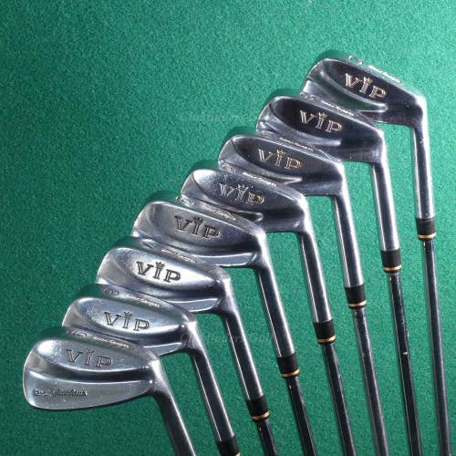 VINTAGE MacGregor 1967 VIP by Nicklaus 2-9 Iron Set TT Steel Stiff *READ*