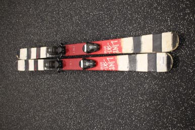 Used Line Ski 136 Cm Women's Downhill Ski Combo 11847-s000010502