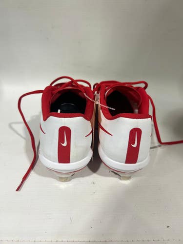 Used Nike Lunarlon Bb Sb Cleats Red And White Senior 8.5 11847-s000023480