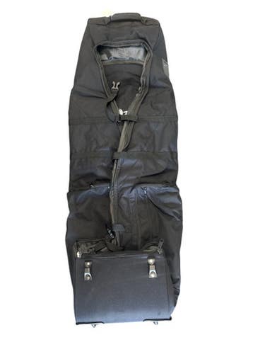 Used Black Travel Travel Bag Black 11850-s000024317