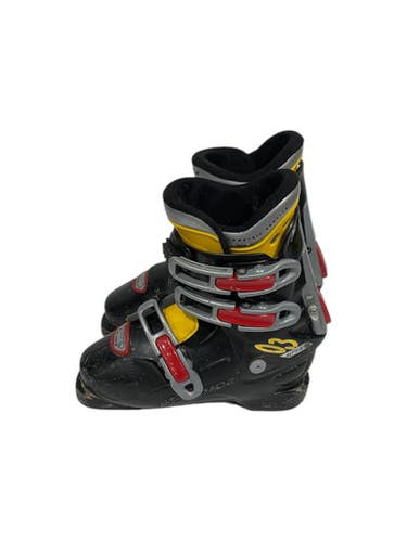 Used Nordica O3 Super Boys Dh Ski Boot Black 215 Mp - J03 11847-s000024385