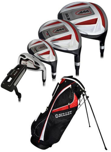 New Bullet Golf .444 Complete Set W Bag 11692-rcg9000