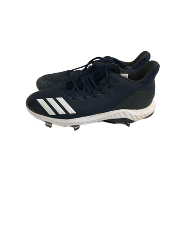 Used Adidas Icon Bounce Metal Senior 10 Baseball And Softball Cleats 11692-s000125234