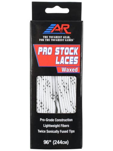 New A&r P-s Wh 72" Waxed Laces 11692-aarpsw72x
