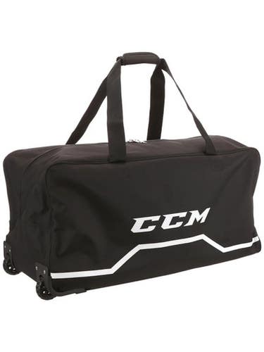 New Ccm Ebp320wh Pba Bag 38wh Sr Hockey Wheeled Bag 11692-ccmebp320whblk38