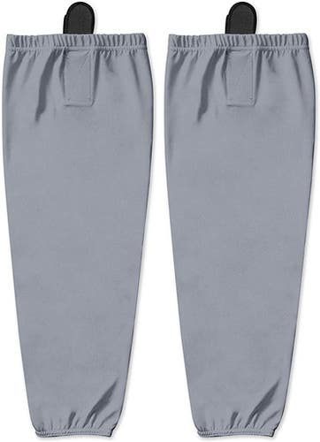 New Champro Shift Hockey Socks Silver Adult Xl 11692-chphs1asixl
