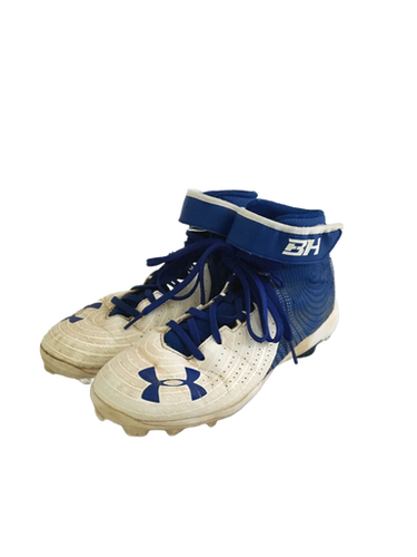 Used Under Armour Harper Junior 6 Bb Sb Cleats Royal Blue 11692-s000129350