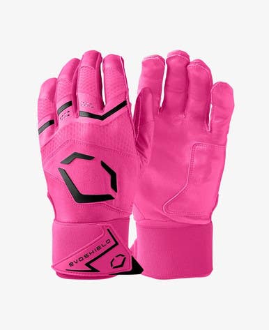 New Evoshield Carbyne Pink Adult Lg Batting Gloves W Strap 11692-eshwb5746503l