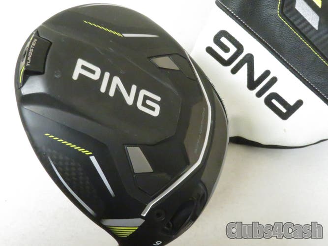 PING G430 Max 10K Driver 9 HZRDUS Smoke RDX Red 60g 6.0 Stiff +Cover  Near MINT