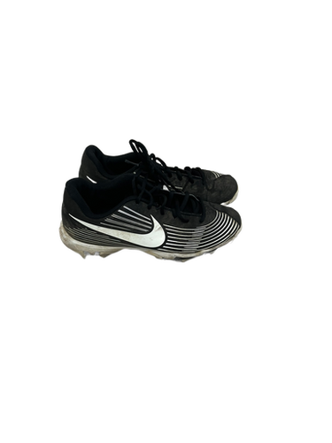 Used Nike Hyperdiamond 3 Keystone Womens 6 Softball Cleats Black And White 11692-s000134054