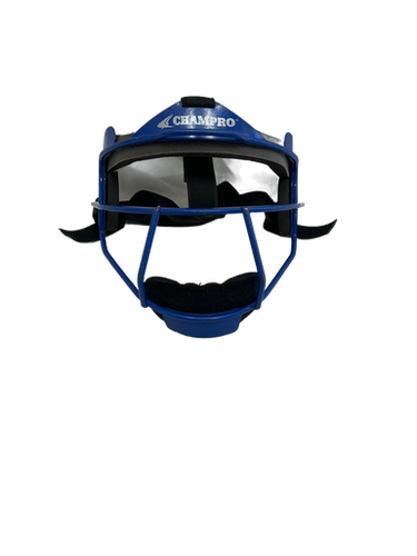 Used Champro Youth Osfm Royal Blue Fielders Mask 11692-s000134617