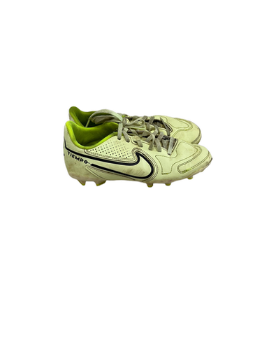 Used Nike Tiempo Jr 2 Soccer Cleats Yellow 11692-s000134564