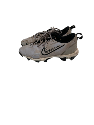 Used Nike Trout Jr 6 Grey Baseball Cleats 11692-s000135206