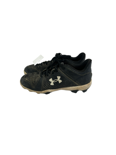 Used Under Armour Leadoff Jr 6 Black Baseball Cleats 11692-s000135278