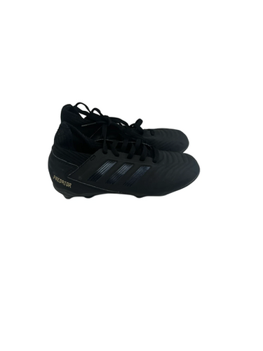 Used Adidas Predator Jr 1 Soccer Cleats Black 11692-s000141958