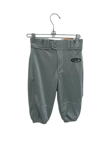 New Rawlings Youth Small Baseball Knickers Grey 11692-s000141977