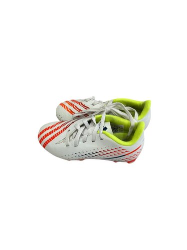 Used Adidas Predator Yth 11.5 White Soccer Cleats 11692-s000142043