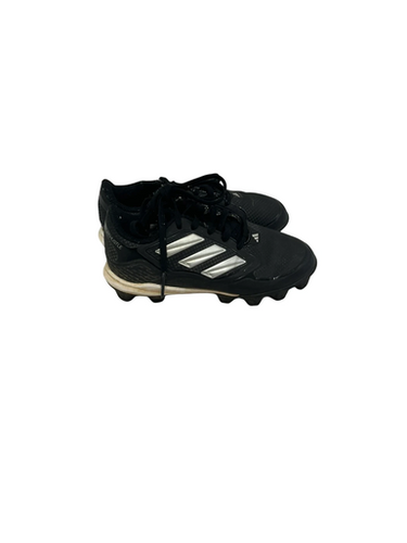 Used Adidas Pure Hustle Jr 1 Black Baseball Cleats 11692-s000142237