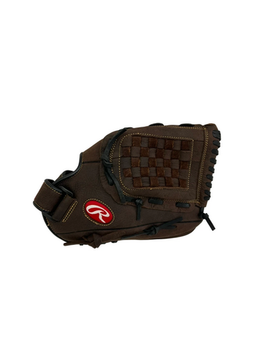 Used Rawlings "the Mark Of A Pro" 12.5" Rh Throw Bb Sb Glove Brown 11692-s000143460