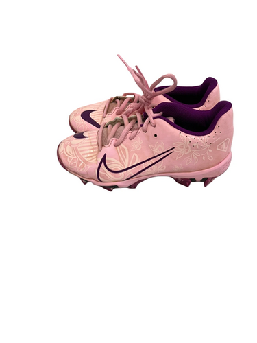 Used Nike Hyperdiamond 4 Keystone Jr 3.5 Softball Cleats Pink 11692-s000143520