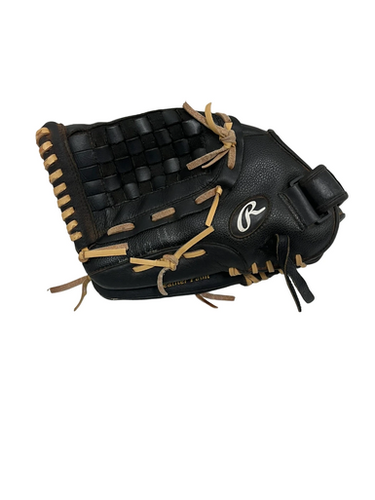 Used Rawlings Rsb Lh Throw Fastpitch Gloves Black 13" 11692-s000143594