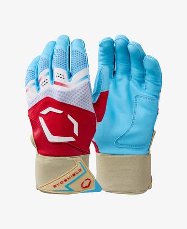 New Carbyne Adult Md Vb Scarlet Sand Batting Gloves W Strap 11692-eshwb5777901m