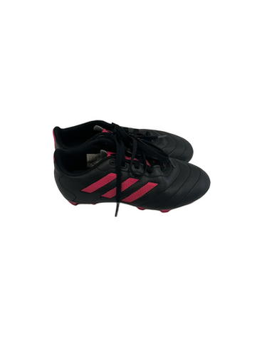 Used Adidas Goletto Jr 1 Black And Pink Soccer Cleats 11692-s000143753